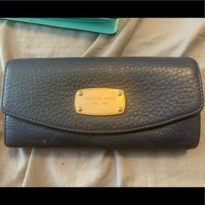 Navy Michael Kors Wallet